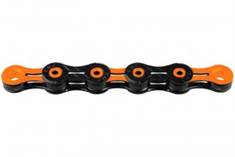 KMC DLC 11 Chain - 11-speed - black/orange