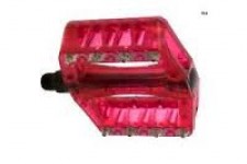 Wellgo Translucent Platform Flat Pedals